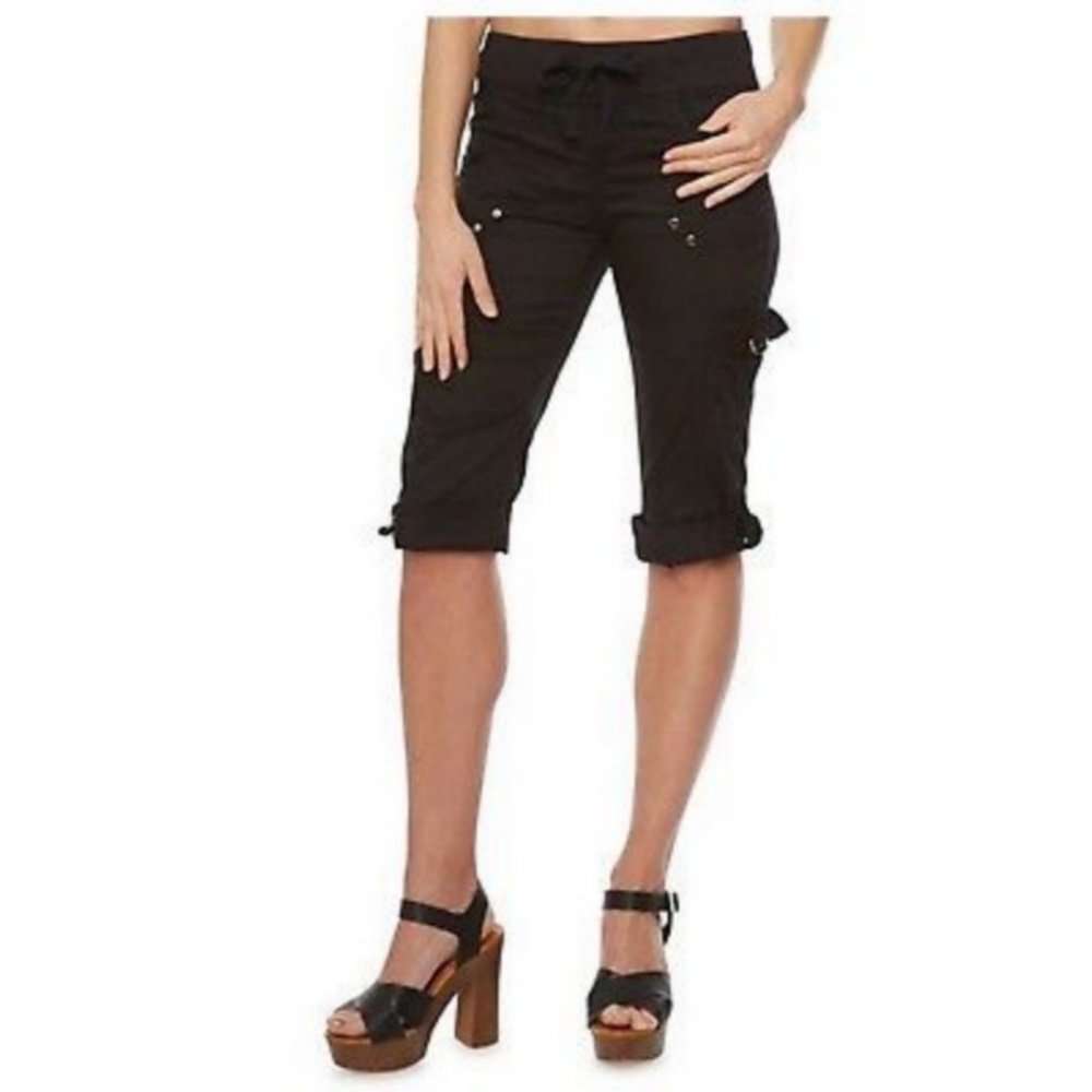 [Juniors] Helium London - Poplin Cargo Capri